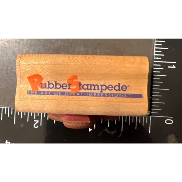 RARE Rubber Stampede Born Again Wood Mounted Stamp Chick Hatching Design 563-C - Picture 4 of 4